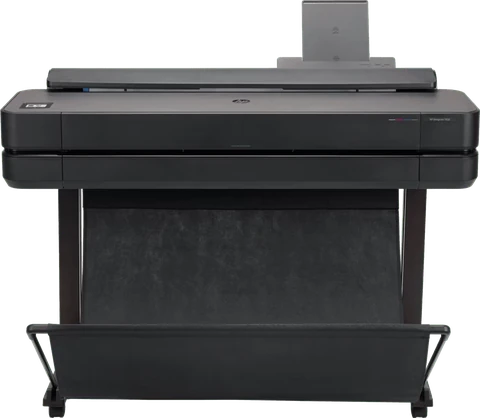 HP DesignJet T650 — 36 polegadas · Vista frontal